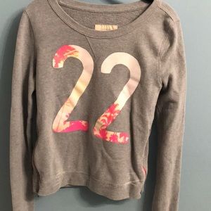 Zip sides sweatshirt